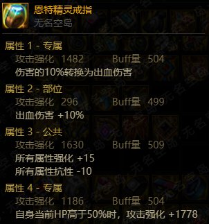 “特殊3件套+戒指”词条分析，15全属强？给我都不用！5