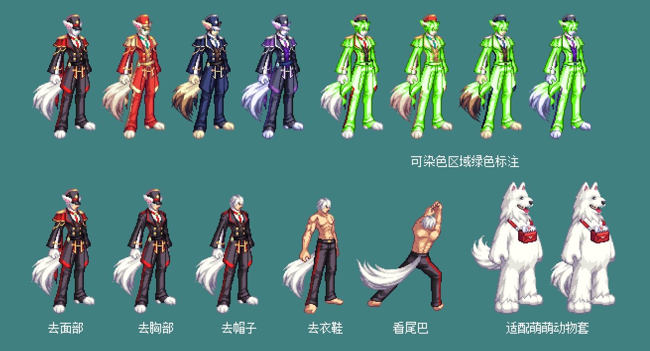 【暖暖笔记】熊叔侃时装：2023.02.名门猫咪时装点评：男角色篇4