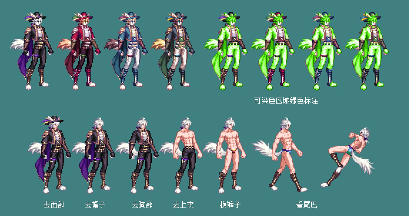 【暖暖笔记】熊叔侃时装：2023.02.名门猫咪时装点评：男角色篇5
