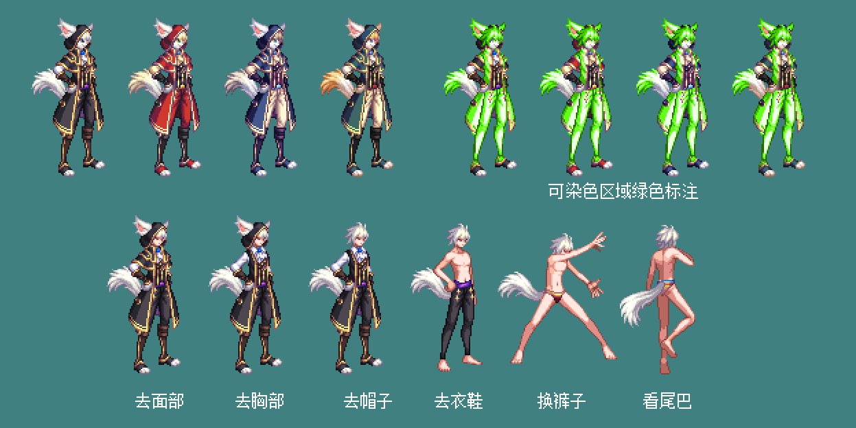 【暖暖笔记】熊叔侃时装：2023.02.名门猫咪时装点评：男角色篇8