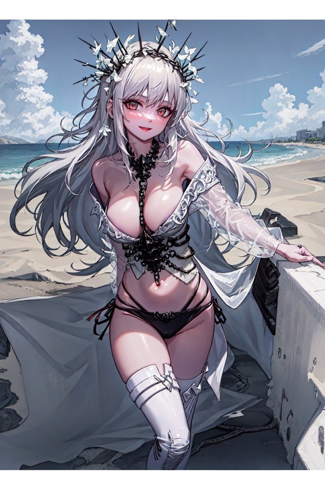 【AI绘画】泳装6