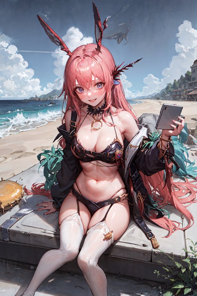 【AI绘画】泳装5