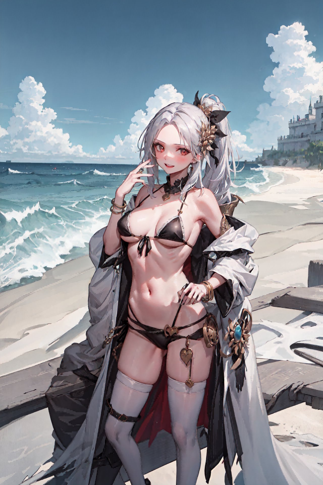 【AI绘画】泳装7
