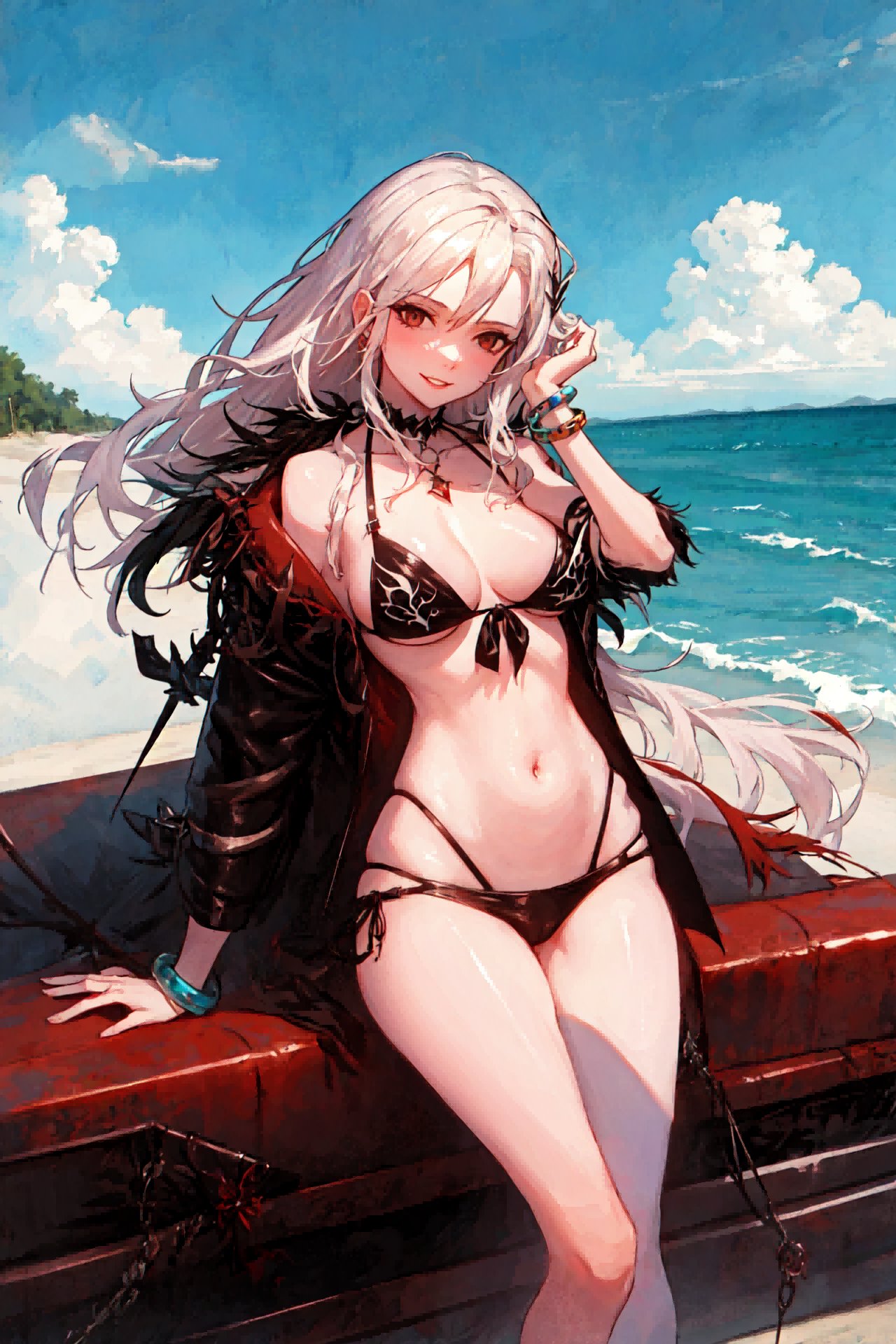【AI绘画】泳装8