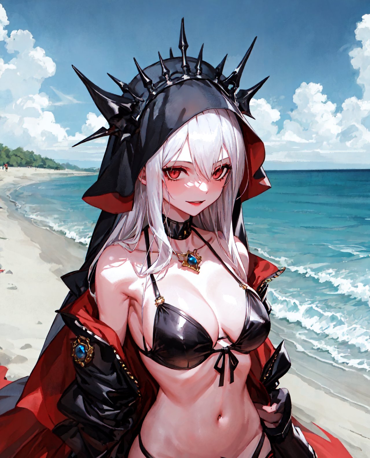 【AI绘画】泳装1