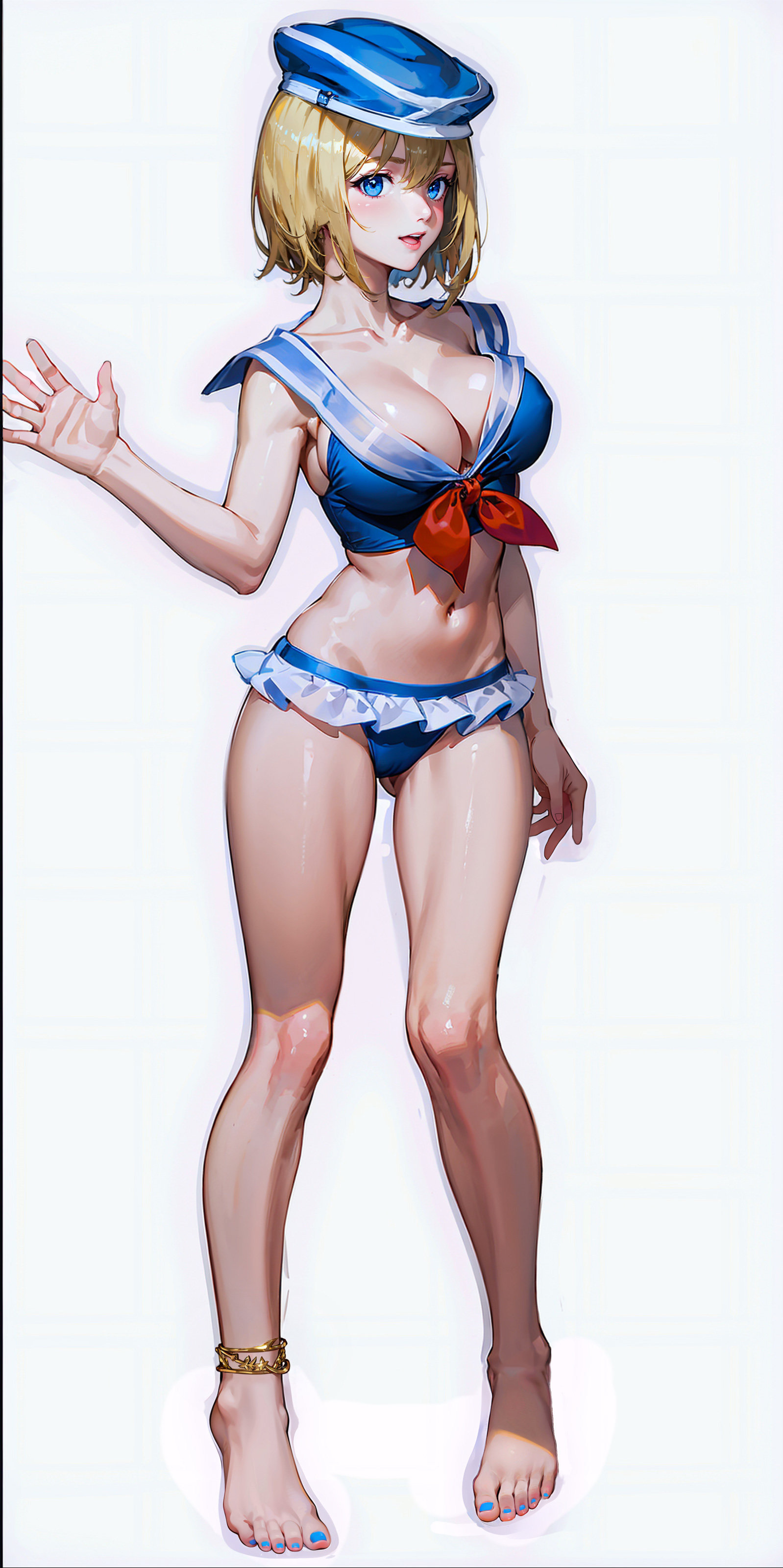 【铃音奈绪】6种聊天框，女角色AI绘图，隐藏喇叭2
