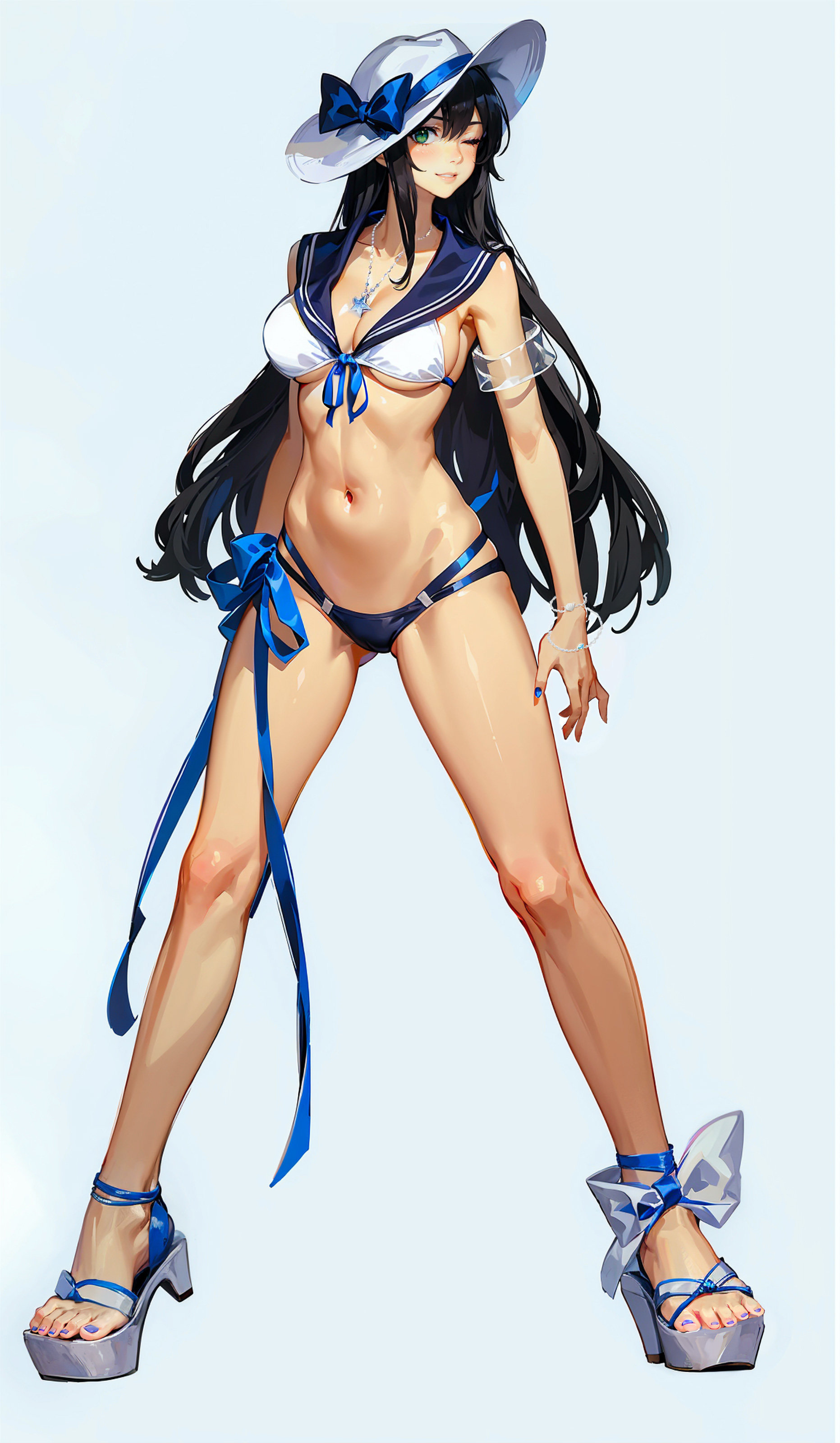 【铃音奈绪】6种聊天框，女角色AI绘图，隐藏喇叭6
