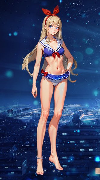 【铃音奈绪】6种聊天框，女角色AI绘图，隐藏喇叭13