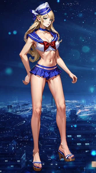 【铃音奈绪】6种聊天框，女角色AI绘图，隐藏喇叭14