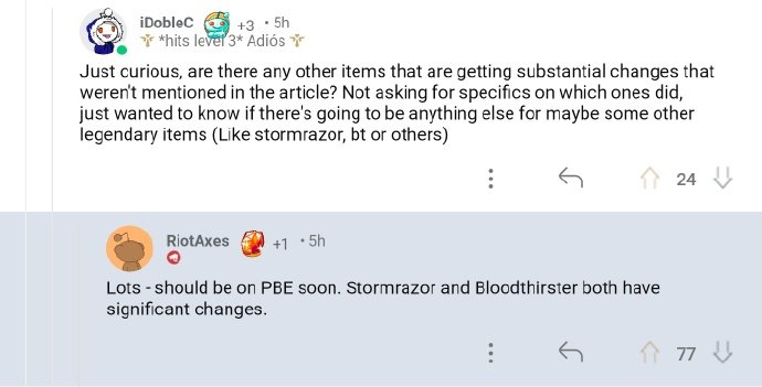 设计师发布季中大量改动预告，射手神话洗牌，软辅装备优化等9