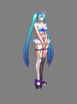 【铃音奈绪】女枪黑白丝袜泳装3