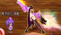 夏天啦，自制女枪全时装改咬人猫清凉双马尾黑色丝袜cos1.0版本3