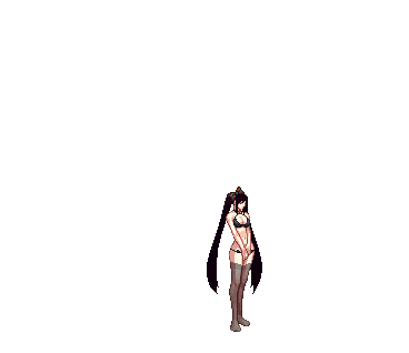 【美羽】自制万众期待—女枪全时装改透明黑丝咬人猫2.0版本来啦7