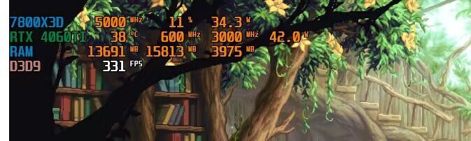 看到论坛节奏好大，我不带节奏，我只是分享7800X3D实际效果1