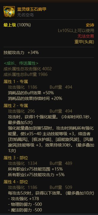 关于旅人药王肩的选择1