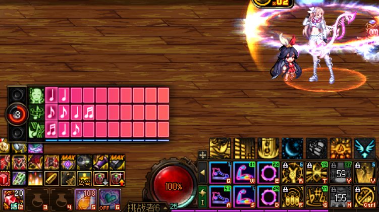【通用】奶弓buff改抽象派霓虹荧光按键+ASD荧光觉醒+buff图标-20250612更新1