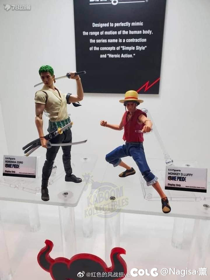 海贼王真人版，居然还出模型了，感觉是暴跌货1
