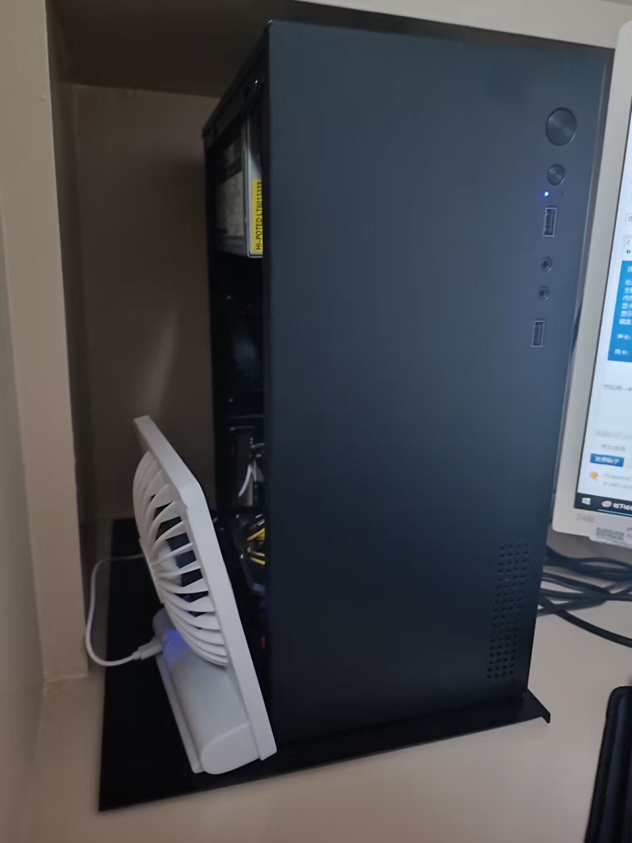 E3小闷罐温度直上90度，然后用一种抽象的办法花十块钱降低显卡 CPU温度4