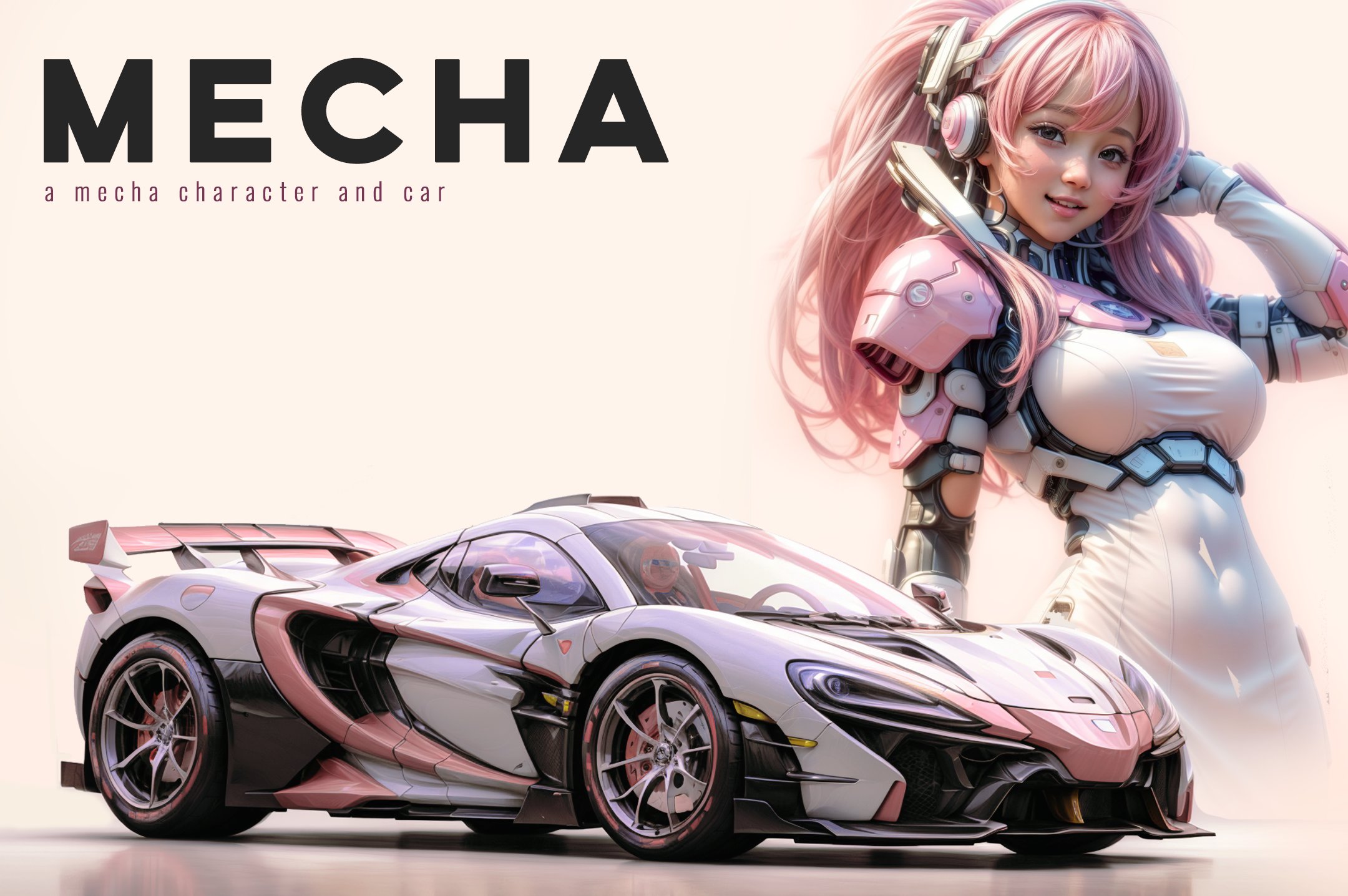 一组机甲风格的汽车+人形图片4