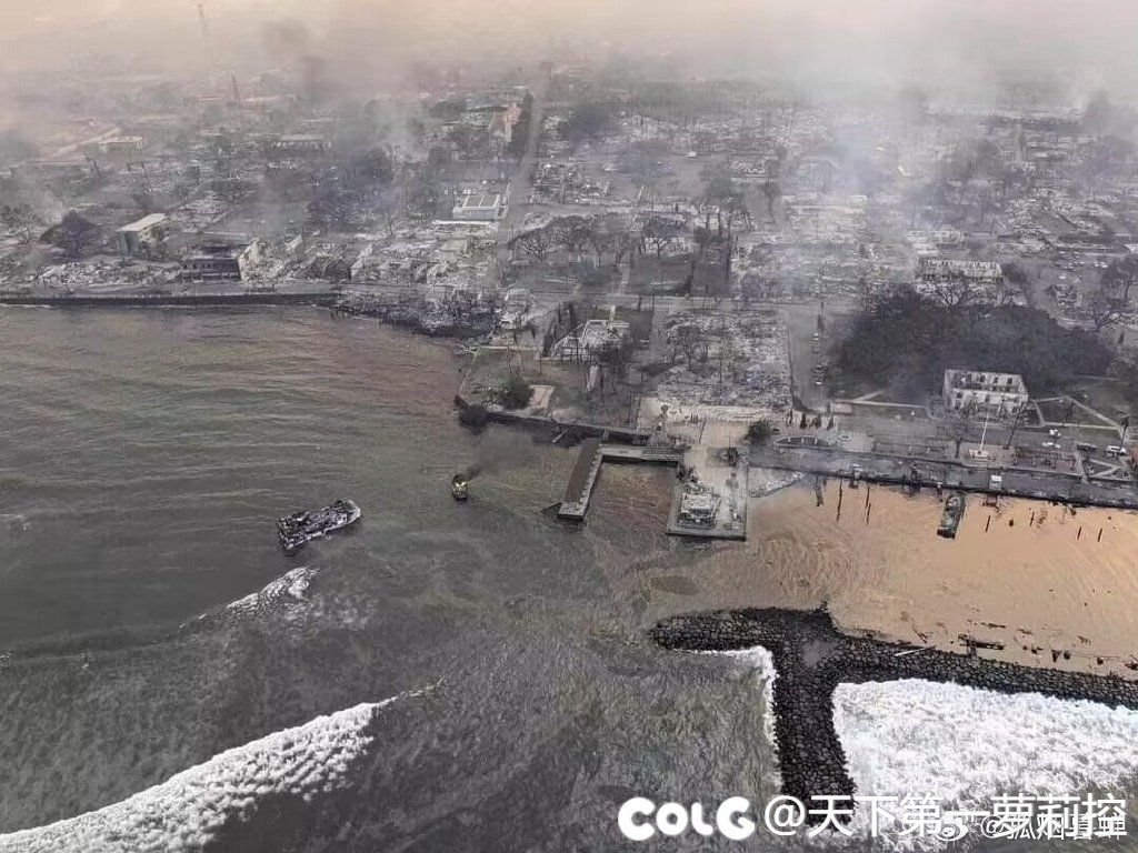 这夏威夷的大火能把一个镇子都烧了真让我整不明白。2