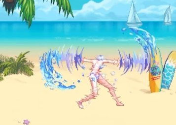 大佬们，女漫游带夏日武器有特效吗？1