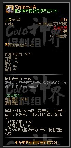 【神界：装备流派】神界版本装备流派变化整理-全技能范围流2