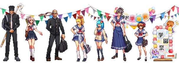 【日服开发者笔记第8期】17周年庆学园祭/多种趣味数据（内含JK魅魔）5
