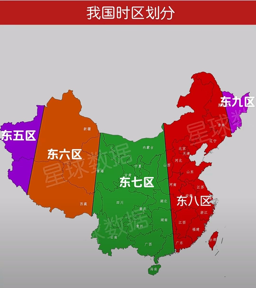 咱天朝横跨5个时区，咱各地咋上班作息啊？1