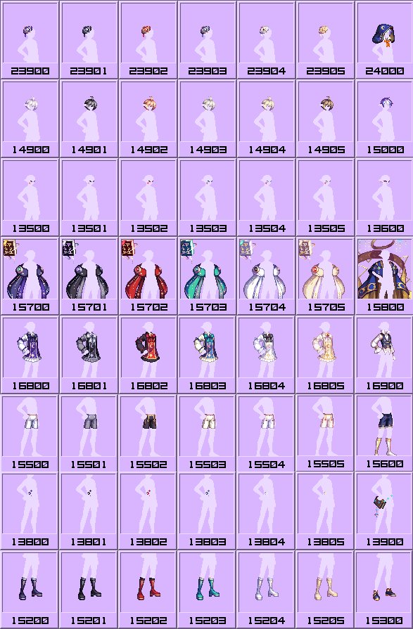 【施工完毕】次元星梦男女魔法师时装散件云测评（伪2l已更新染色示意）3