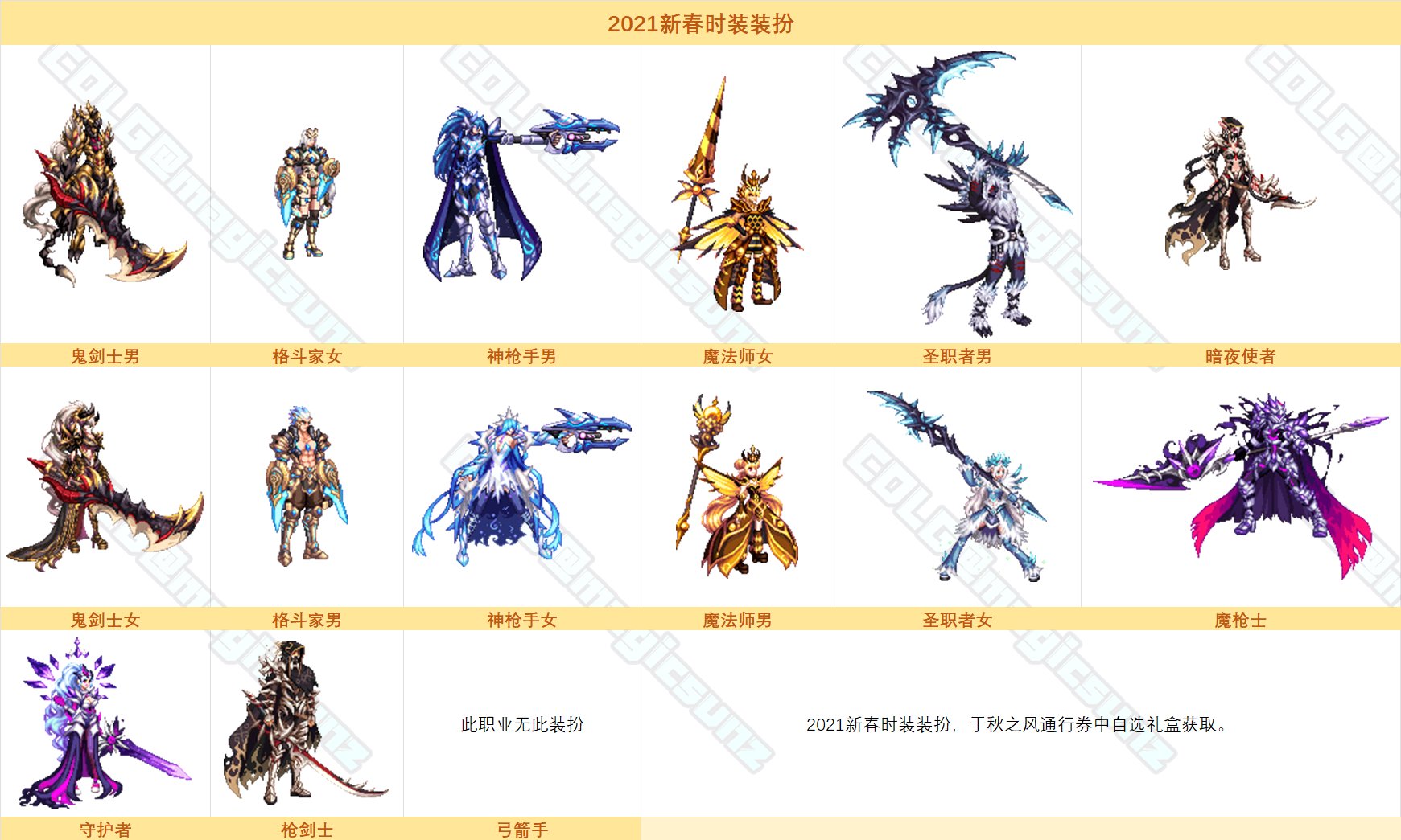 【金秋版本：外观图鉴】2023魔幻星座礼包、秋之风通行券等可获得外观类道具一览Part296