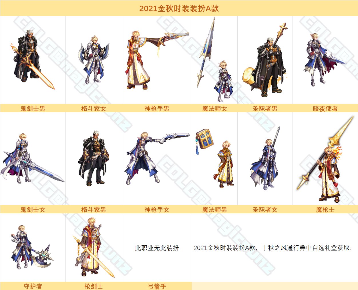 【金秋版本：外观图鉴】2023魔幻星座礼包、秋之风通行券等可获得外观类道具一览Part299