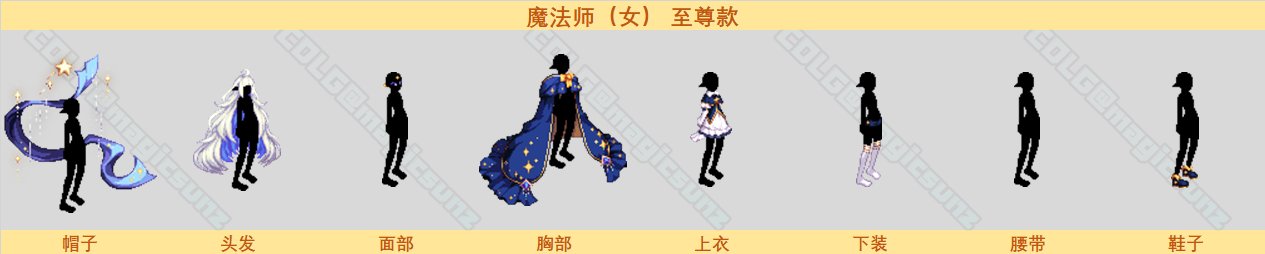 【金秋版本：装扮部件图鉴】2023魔幻星座礼包装扮单部位部件拆解图鉴17