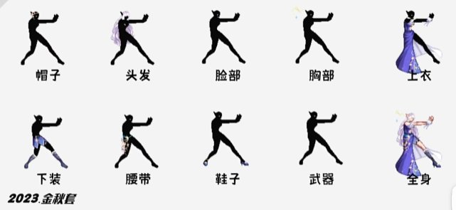 23年金秋版本新时装简单提取+速搭48