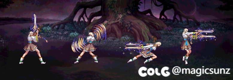 【金秋版本:武器装扮】次元星梦武器装扮外观暖暖推荐9