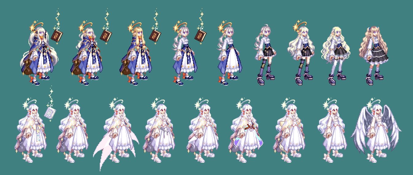 【暖暖笔记】熊叔侃时装：2023.09.金秋套：魔幻星座（次元回廊）：男女魔法&暗夜（至尊篇11