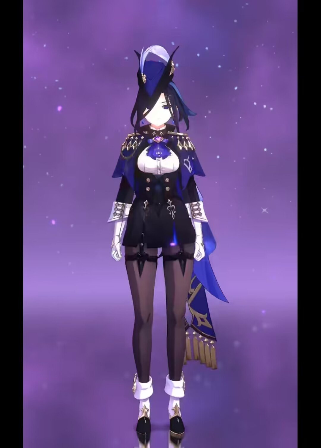 【金秋投稿】黑丝长腿大御姐，金秋女神枪手原神角色cos2