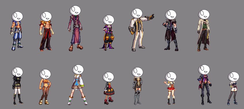 【外观图鉴：韩服正式服0927中秋奖励】雷巴的冒险头套2