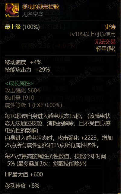 【装备分享】自定义自异常流12