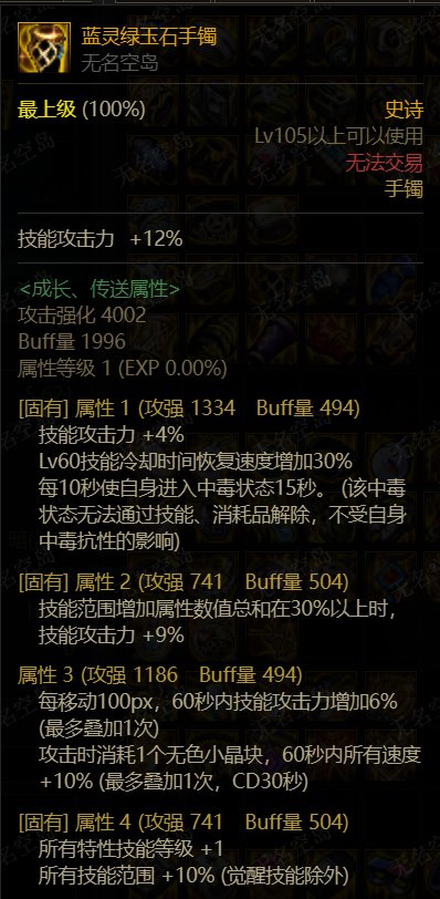 【装备分享】自定义自异常流51