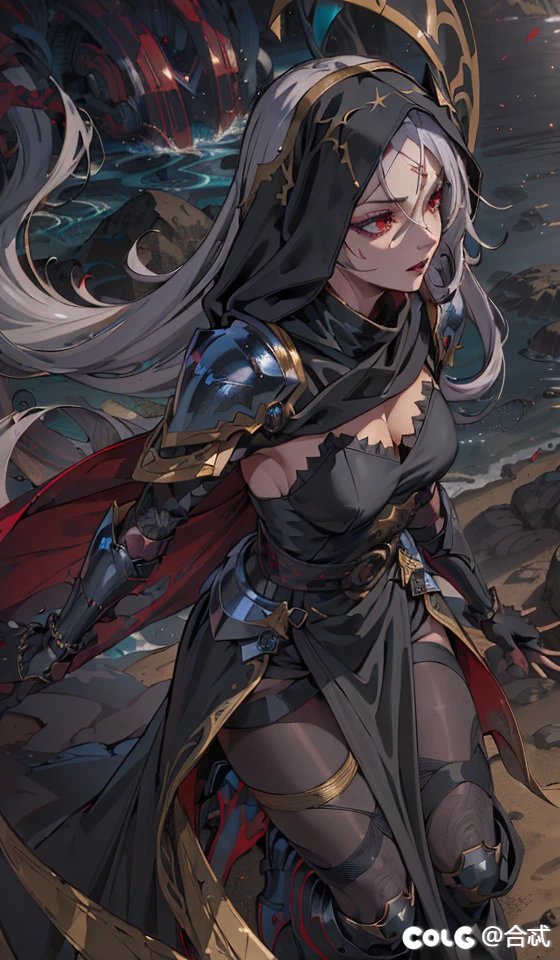 AI绘画，女鬼剑法系一姐6