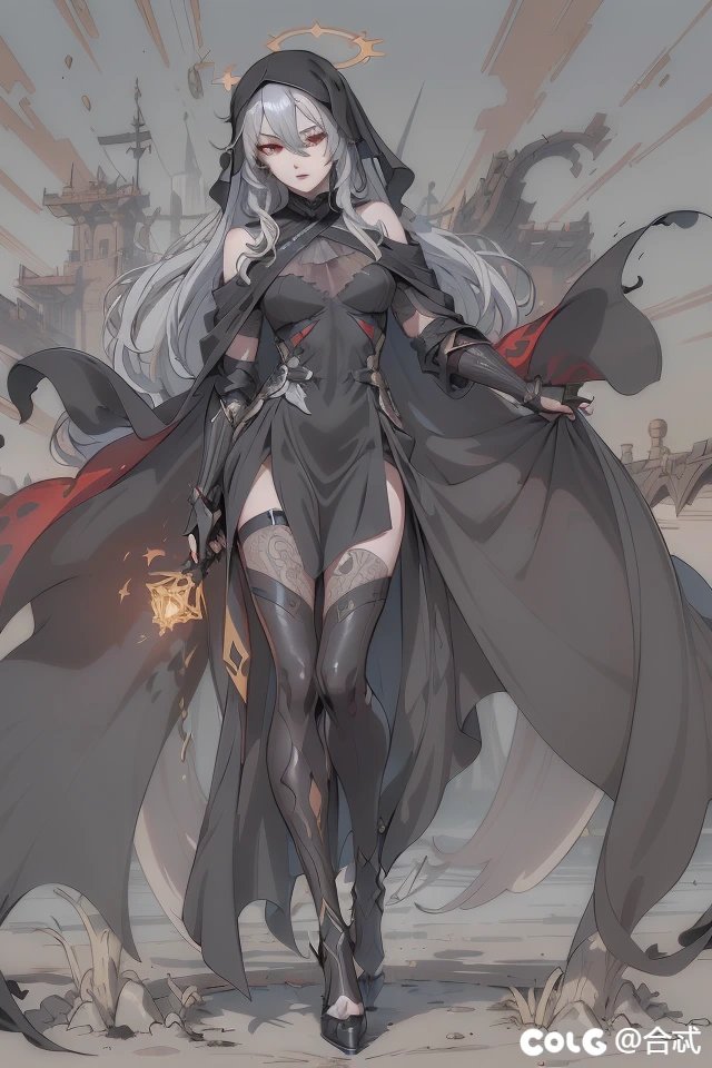 AI绘画，女鬼剑法系一姐15