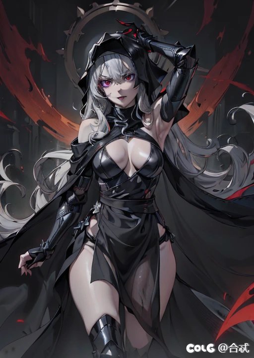 AI绘画，女鬼剑法系一姐16