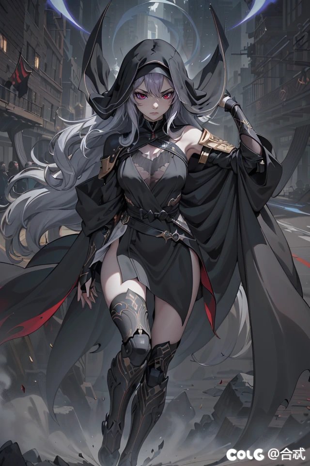 AI绘画，女鬼剑法系一姐18