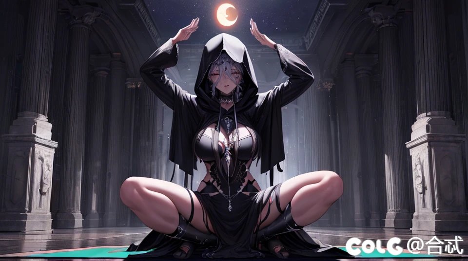 AI绘画，画影舞的过程中出现了比较像暗帝的图2