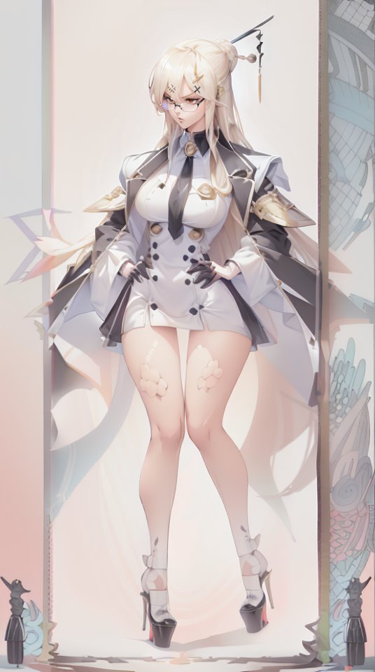 AI 绘画女机械4