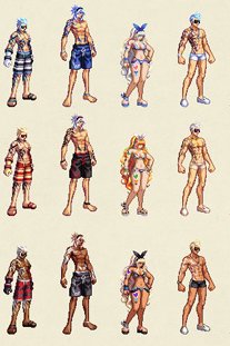 跨4有大佬上架男鬼2015夏日套吗，有墨镜和头发就行1
