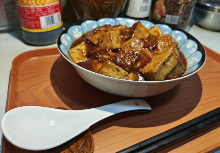 家常小菜分享 辣豆腐1
