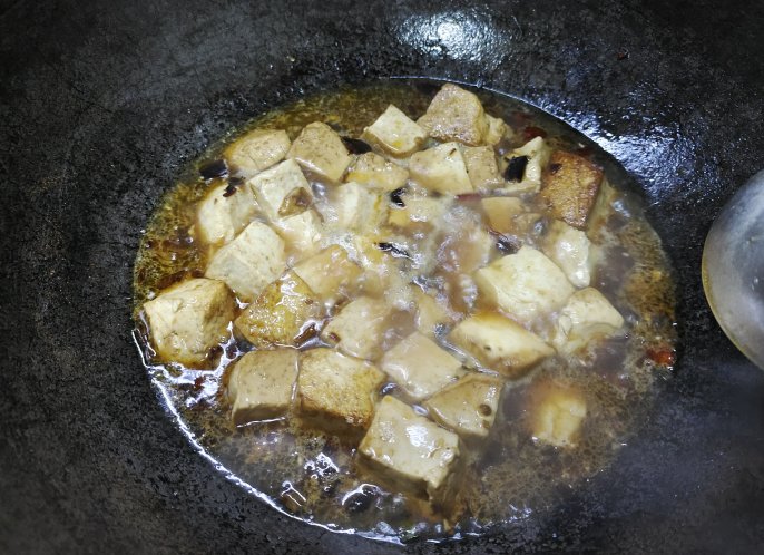 家常小菜分享 辣豆腐7