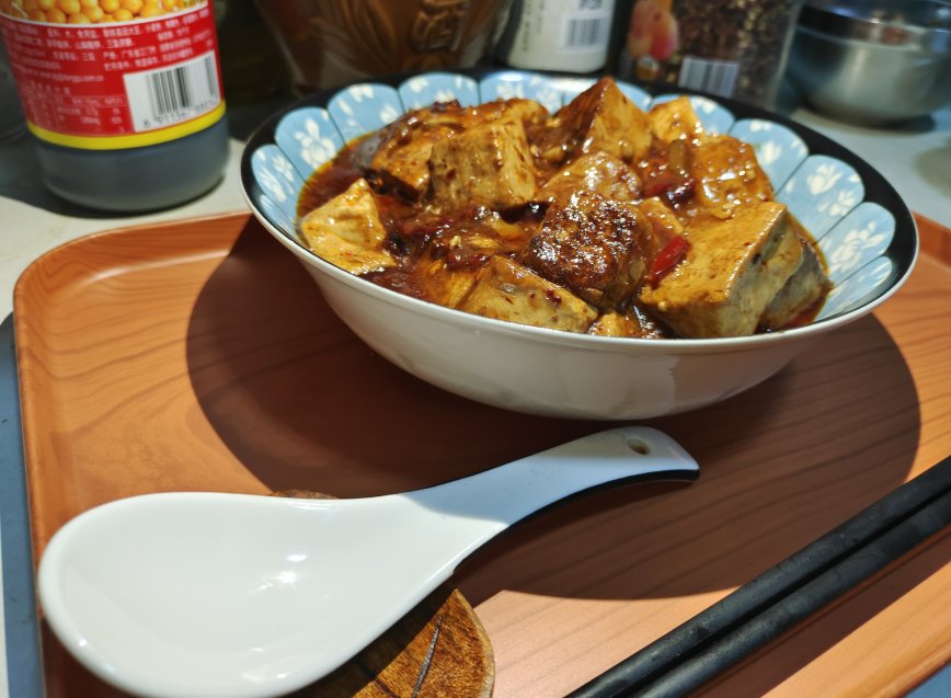 家常小菜分享 辣豆腐9