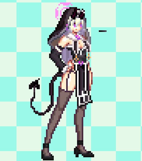 随便画画-魅魔修女2